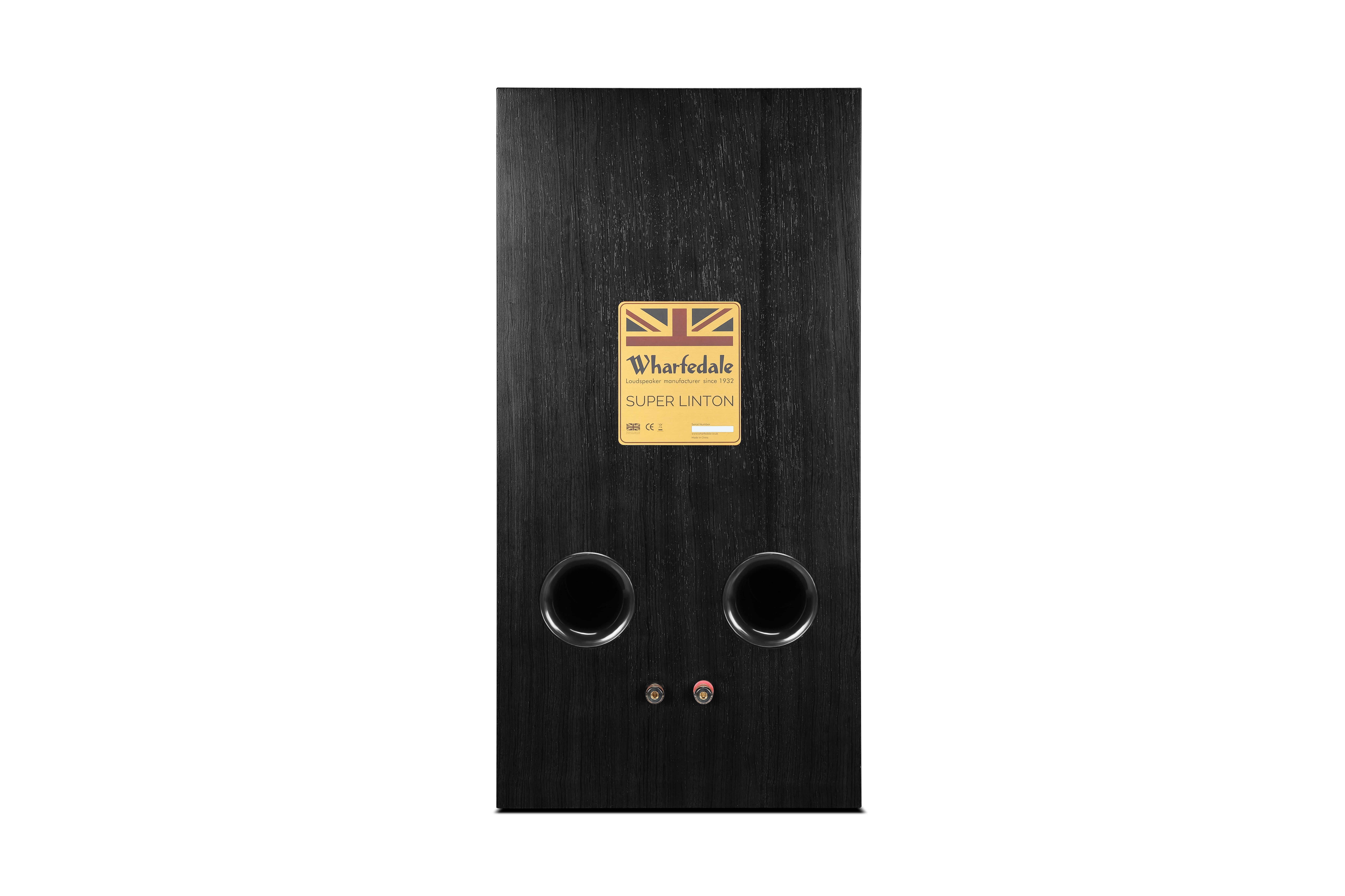 Wharfedale - Super Linton Bookshelf Speakers (Black Oak, Matched